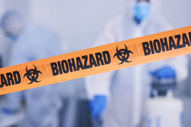 Professional Blood Cleanup technician working in Takoma Park, MD